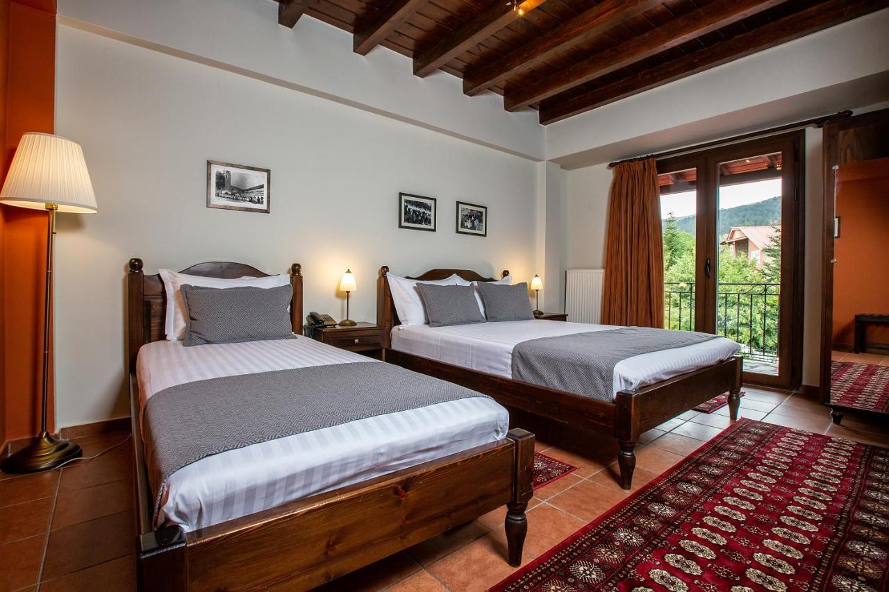 La Noi Guesthouse Samarina Bagian luar foto