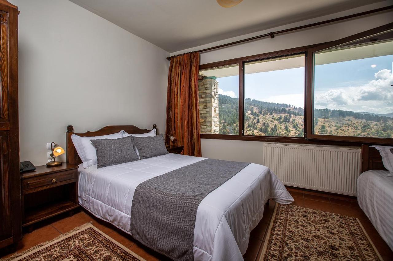 La Noi Guesthouse Samarina Bagian luar foto